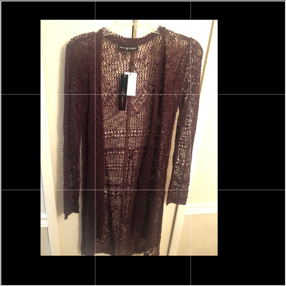 New! Cardigan cute and versatile!